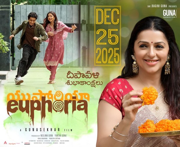 Gunasekhar’s Euphoria Set for Christmas 2025 Release