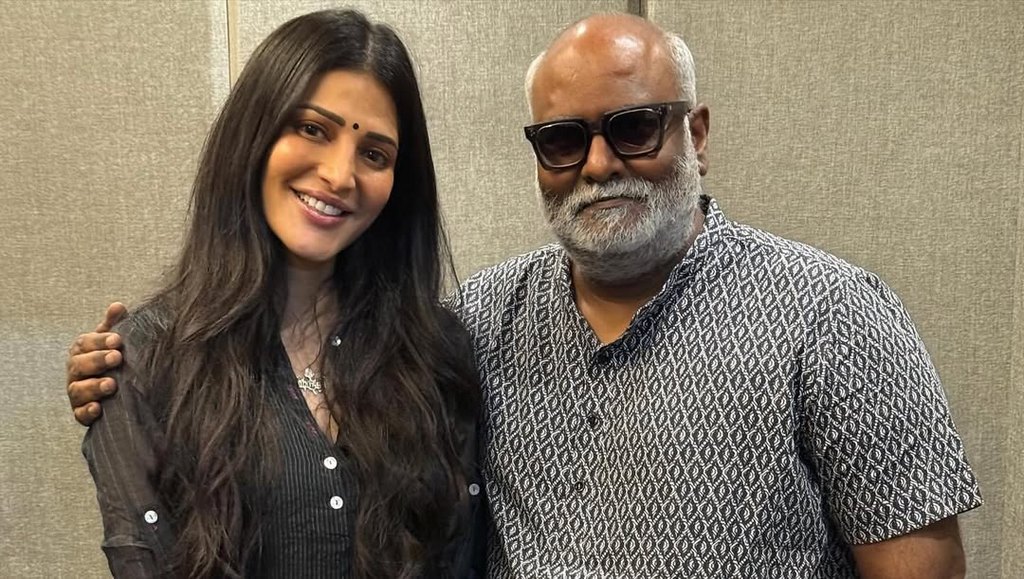 Shruti Haasan Lends Her Voice to MM Keeravani’s Energetic ‘GlobeTrotter’ Single